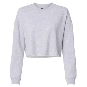Outerwear|UNTUCKit Cropped Crew Neck (Women's) Gray