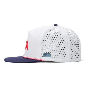 Drifter FitClean Lines, Confident Look|Usa Collection|UNTUCKit Drifter Splash USA White Navy