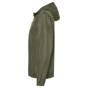 Outerwear|UNTUCKit Lightweight Packable Windbreaker Forest Green