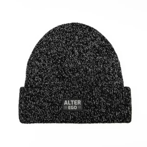 Autumn Collection|Insulated Collection|UNTUCKit Snowbird Black Reflective Beanie