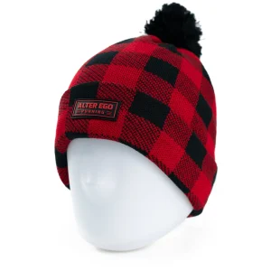 BeaniesEveryday Warmth, Elevated Feel|Autumn Collection|UNTUCKit Snowbird Buffalo Plaid Beanie