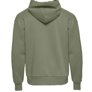 Outerwear|UNTUCKit Sweatshirt Varsity Logo Olive