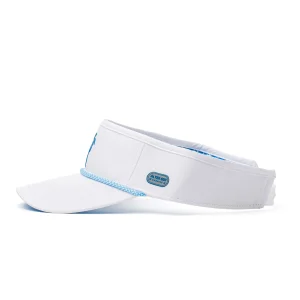 Visor FitReliable Style, Everyday Ease|UNTUCKit Visor Splash White Blue Palm