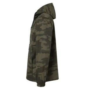 Outerwear|UNTUCKit Water-Repellent Windbreaker Forest Camo
